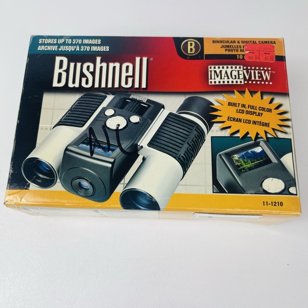 Bushnell ImageView 11-1210 10‎ x 25 Binocular and Digital Camera